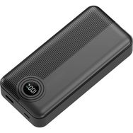 Dexim W4 DCA0068 2x Type C Kablolu 22.5W Pd LED Göstergeli 18w Giriş 20w Çıkış 20.000 mAh Siyah Powerbank