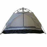 Dft 3 Kişilik Otomatik Tek Kat Gri 210x210x130 cm Kamp Çadırı