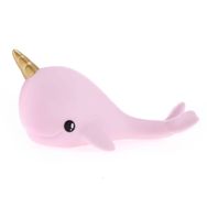 Dhink Narwhal Pembe Bebek Odası Gece Lambası