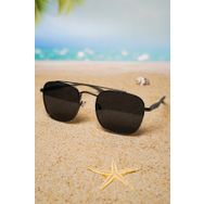 Di Caprio DC2027GUN Unisex Metalik Kare Model Polarize Camlı Güneş Gözlüğü