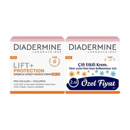 Diadermine 8690572780060 50 ml Spf30+ Tüm Cilt Tipleri İçin Sıkılaştırıcı Kırışıklık Karşıtı ve Güneş Koruyucu Krem
