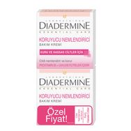 Diadermine Essential Care Kuru Ve Hassas Ciltler İçin 2'li 50 ml + 50 ml Nemlendirici Bakım Kremi