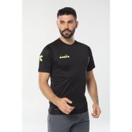 Diadora 16TSR05 Nacce Erkek Siyah T-Shirt