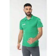 Diadora 1TSR06 Nacce Açık Yeşil Polo Yakalı Erkek T-Shirt
