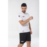 Diadora 60ŞRT02 Deliss Siyah Fermuar Cepli Likralı Erkek Şort