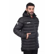 Diadora Roy Anarok Siyah Erkek Şişme Uzun Mont
