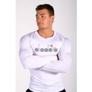 Diadora TSRT-ZN Beyaz Uzun Kollu Erkek T-shirt