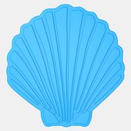 Diaqua 5'li Shell Mavi Küvet İçi Paspas