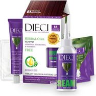 Dieci 10 Amonyaksız 6.4 Koyu Sarı Bakır Kit Saç Boyası