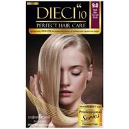 Dieci 10 Amonyaksız 9.0 Çok Açık Sarı Kit Saç Boyası