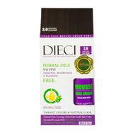 Dieci Hair Color Cream Herbal Oils Amonyaksız 3.0 Koyu Kahve Saç Boyası