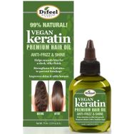 Difeel Vegan 75 ml Keratin Kabarma Karşıtı Saç Bakım Yağı