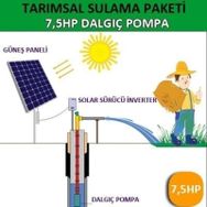 Diğer 7,5 HP Dalgıç Pompa Tarımsal Sulama Sistemi