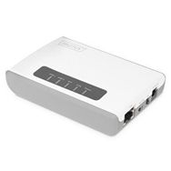 Digitus 2-Port Usb 2.0 Kablosuz Çok Fonksiyonlu Ağ Sunucusu, 300 Mbps, Network Usb Hub, Print Serverdigitus 2-Port Usb 2.0 Wireless Multi-Functional Network Server, 300 Mbps, Network Usb Hub, Print Server