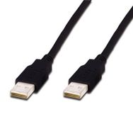 Digitus AK-300100-010-S 1 m USB 2.0 to USB 2.0 Erkek-Erkek AWG30 USB 2.0 Kablo