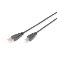 Digitus AK-300105-050-S USB2.0 5MT Siyh Bğlntı Kablo