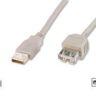 Digitus Ak-300202-050-E Bej 5 m Uzatma Kablosu