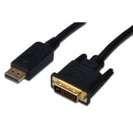 Digitus AK-340306-020-S 2m DP to DVI Siyah Adaptör