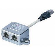 Digitus AT-AG CX2 CAT5e 2xRJ45 Dişi to 1xRJ45 Erkek Patch Cord Adaptör