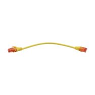 Digitus CAT6 UTP 0.25 mt Yellow 10'lu Paket Patch Cord Kablo
