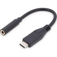 Digitus Dıgıtus USB Type-C Ses Adaptörü / Dönüştürücü, Type-C/st - 3,5 mm Ja