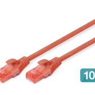 Digitus DK-1617-005/R 0,50 mt CAT6 AWG26/7 LSZH Utp Kırmızı Patch Cord Kablo