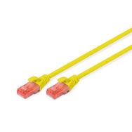 Digitus DK-1617-005/Y 0.5 m 10'lu Cat 6 UTP Sarı Patch Kablo
