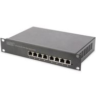Digitus DN-80114 8 Port Gigabit 10 inch Ethernet Switch