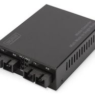 Digitus DN-82124 20 km Gigabit Multimode To Singlemode SC To SC Media Converter