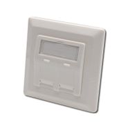 Digitus DN-93801 Keystore Jack Takmak İçin 2'li kapaklı Priz