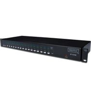 Digitus DS-23300 16 Port VGA 1 Lokal 1 Uzak PS/2 - USB KVM Net Switch