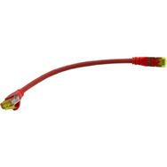 Digitus S-FTP CAT 6A 0.25 mt Red 10'lu Paket Patch Cord Kablo