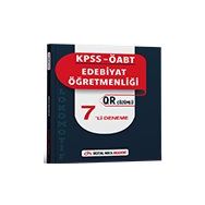 Dijital Hoca 2023 KPSS ÖABT Edebiyat Öğretmenliği Lokomotif Serisi QR Çözümlü 7`li Deneme