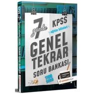 Dijital Hoca Akademi 2022 KPSS Eğitim Bilimleri Soru Bankası 7 Günde Genel Tekrar Kitabı