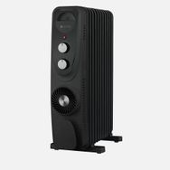 Dijitsu 2700W 11 Siyah Fanlı Dilim Yağlı Radyatör
