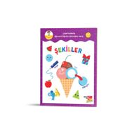 Dikkat Atölyesi Çıkartmalarla Eğlenceli Öğretici Etkinlikler Serisi Şekiller