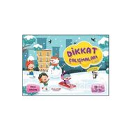 Dikkat Çalışmaları 4. Kitap + Kalem - Yumurcak Yayınları
