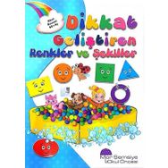 Dikkat Geliştiren Renkler ve Şekiller - Kolektif - Mor Şemsiye Yayınları