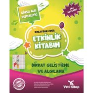 Dikkat Geliştirme ve Algılama Kolaydan Zora Etkinlik Kitabım - Yeti Kitap Yayınları
