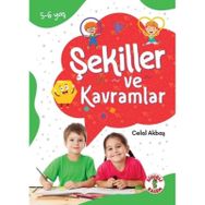 Dikkat Odaklı Etkinlik Kitabı Şekiller ve Kavramlar 5-6 Yaş Sihirli Kalem