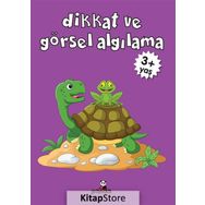 Dikkat ve Görsel Algılama 3+ Yaş Pedagog Deniz Gökmeriç Beyaz Panda Yayınları