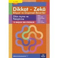 Dikkat ve Zeka Akademisi Yayınları - 8-9 Yaş Dikkat - Zeka Bilişsel ve Düşünsel Beceriler 4. Kitap - Zihin Açma ve Pekiştirme