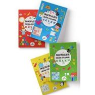 Dikkatini Geliştir, Zekanı Güçlendir ve Eğlen 6-7 Yaş - 4 Kitap - Çocuk Gezegeni