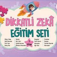 Dikkatli Zeka Eğitim Seti 4 Yaş 3. Kitap