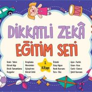 Dikkatli Zeka Eğitim Seti 5 Yaş 1. Kitap