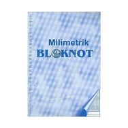 Dilman A3 Mavi Milimetrik Bloknot