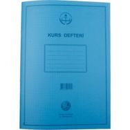 Dilman Plastik Kapak Kurs Defteri