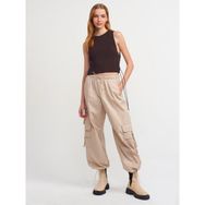 Dilvin 70389 Paraşüt Kargo Bej Pantolon
