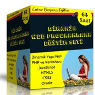 Dinamik Web Programlama Eğitim Seti 64 Saat Anlatım