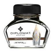 Diplomat D41001001 30 Sepia Siyah Şişe Mürekkep